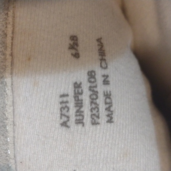 Coach Suede Juniper Boots winter quilted boots size6.5 - Picture 7 of 12